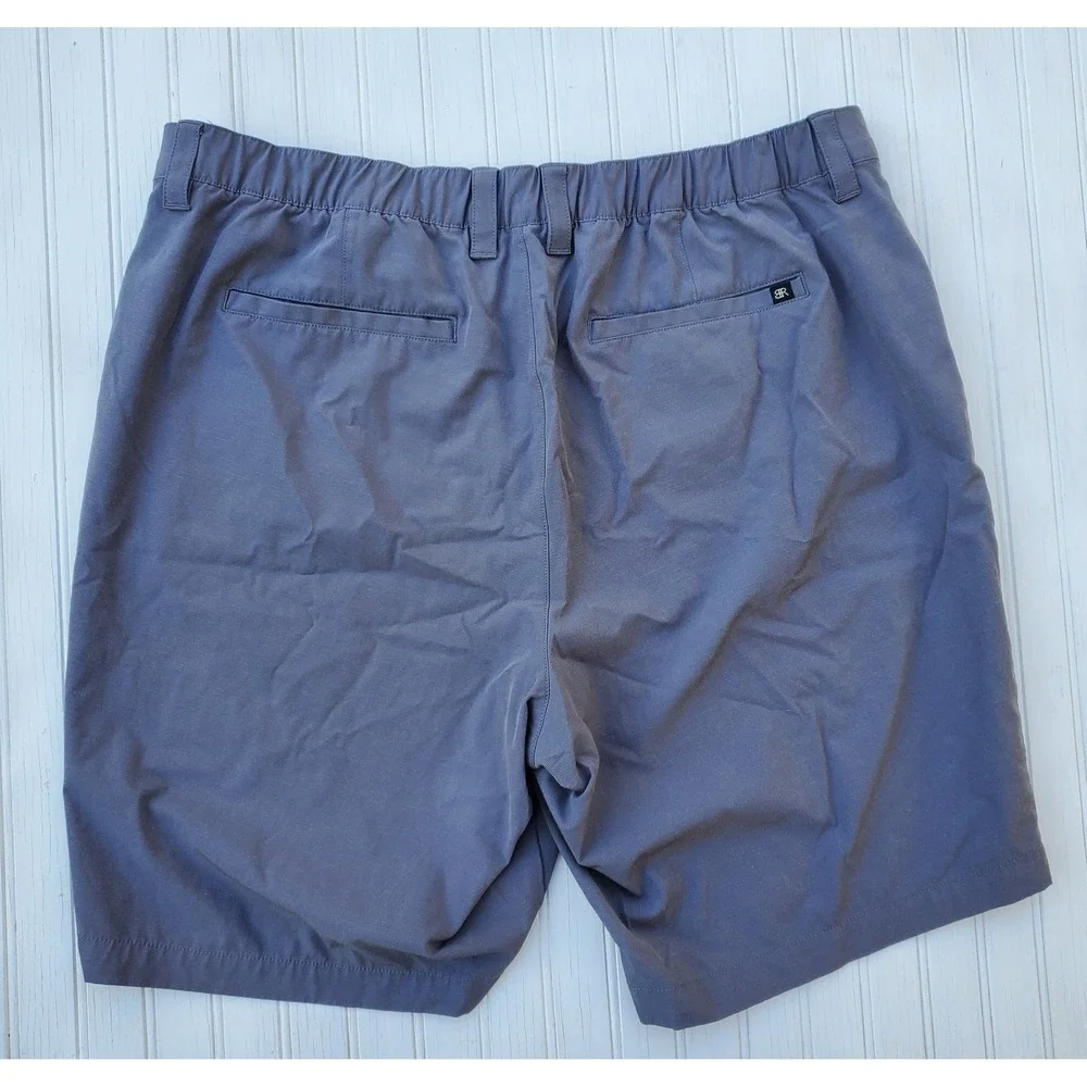 Banana Republic‎ Mens Golf Shorts Size 38 Gray Quick-Dry Active Flex Hiking Camp